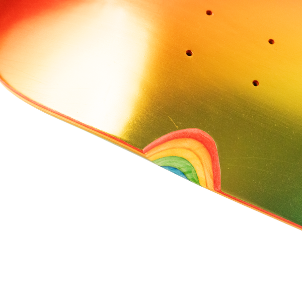 Hardbody Skateboards Saber Rainbow Foil Deck 8.375"-Black Sheep Skate Shop