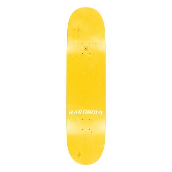 Hardbody Skateboards Saber Yellow Foil Deck 8.375"-Black Sheep Skate Shop