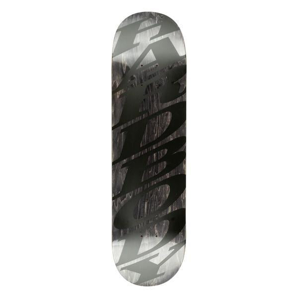 Hardbody Skateboards Stacked Logo Deck 8.5" Black Veneer-Black Sheep Skate Shop