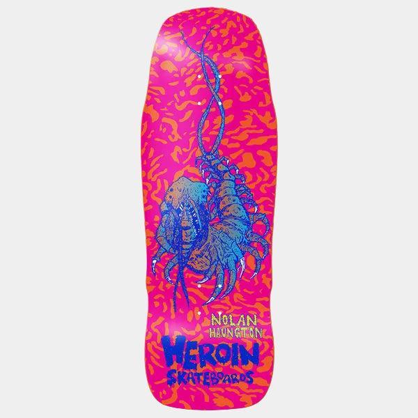 Heroin Skateboards Nolan Haungton Knock Off Deck 10.25"-Black Sheep Skate Shop