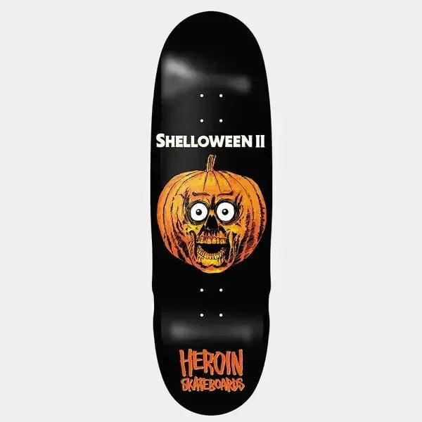 Heroin Skateboards Shelloween 2 Special Edition Deck 10.1"-Black Sheep Skate Shop