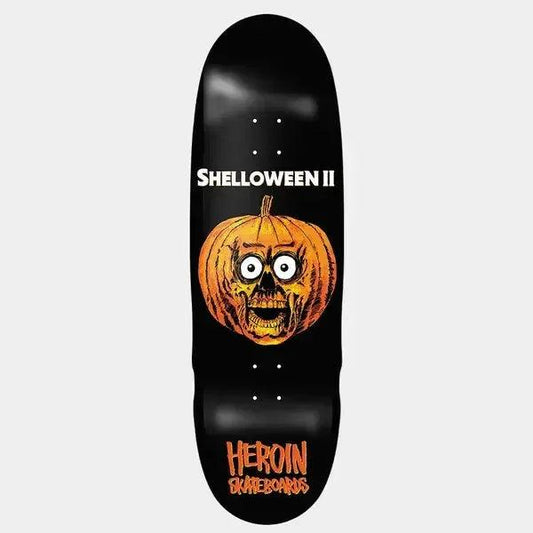 Heroin Skateboards Shelloween 2 Special Edition Deck 10.1"-Black Sheep Skate Shop