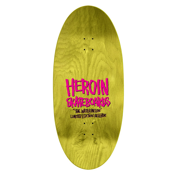 Heroin Skateboards The Watermelon Limited Edition Deck 13.5"-Black Sheep Skate Shop