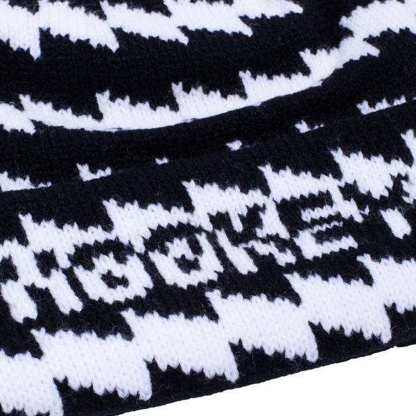 Hockey Skateboards Stress Beanie Black - White-Black Sheep Skate Shop