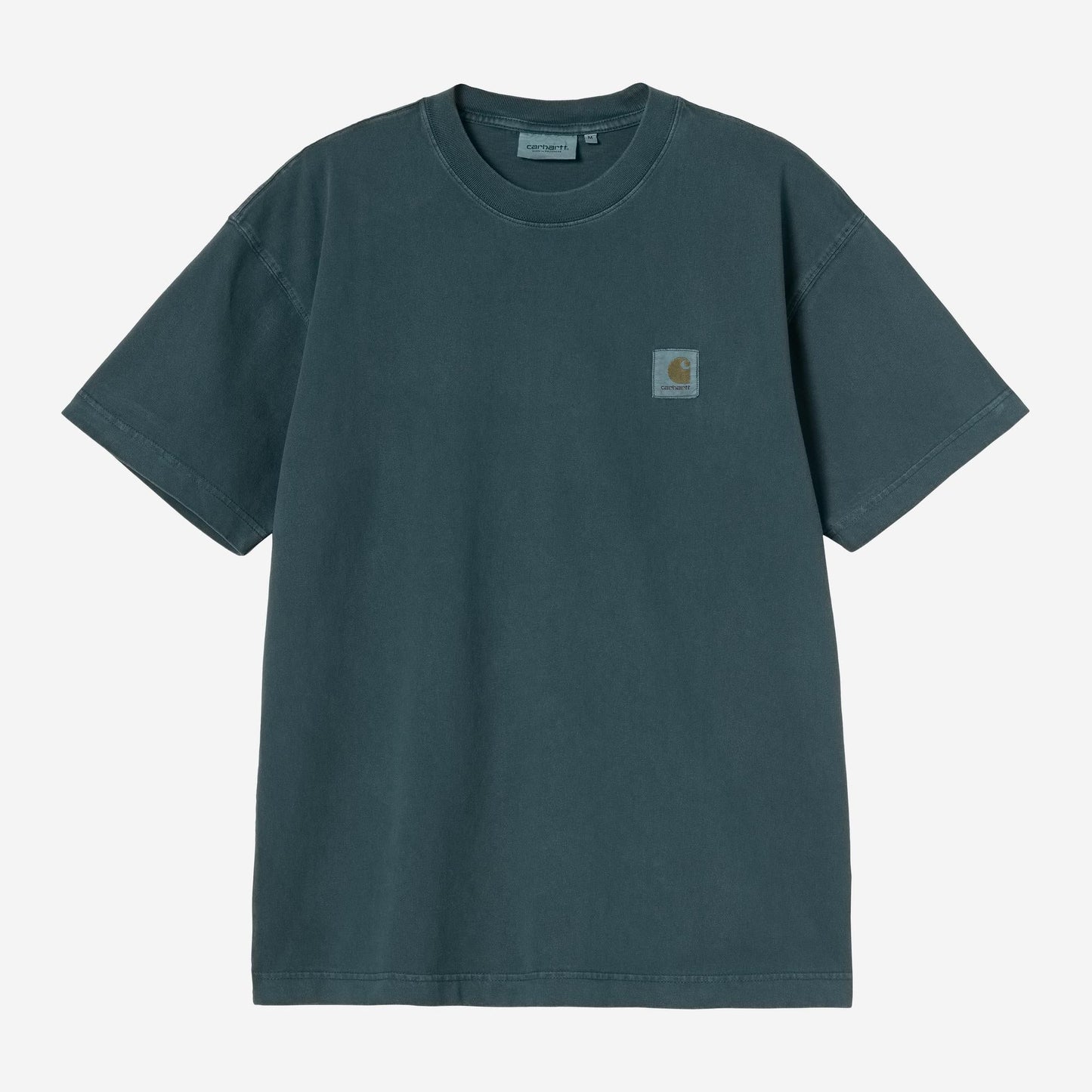 Carhartt WIP Vista T-Shirt Deep Lagoon Garment Dyed