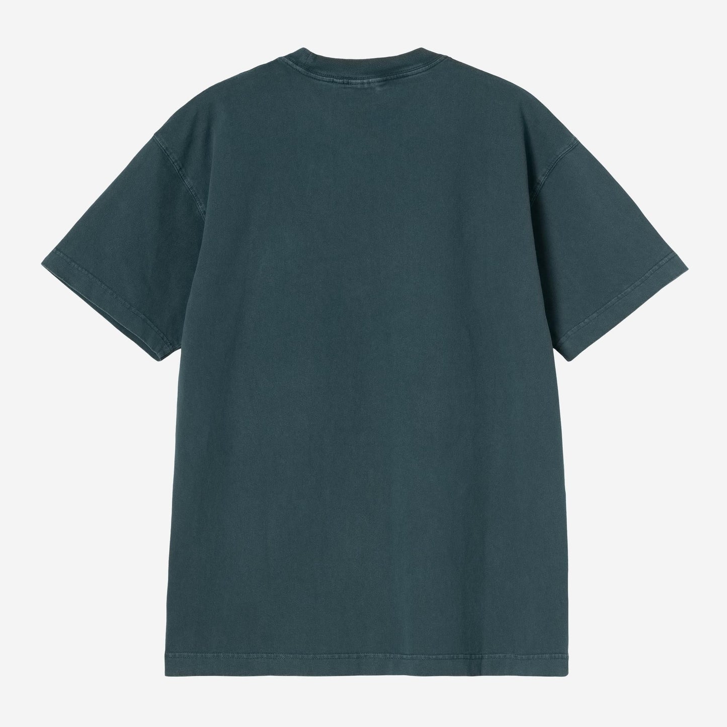 Carhartt WIP Vista T-Shirt Deep Lagoon Garment Dyed