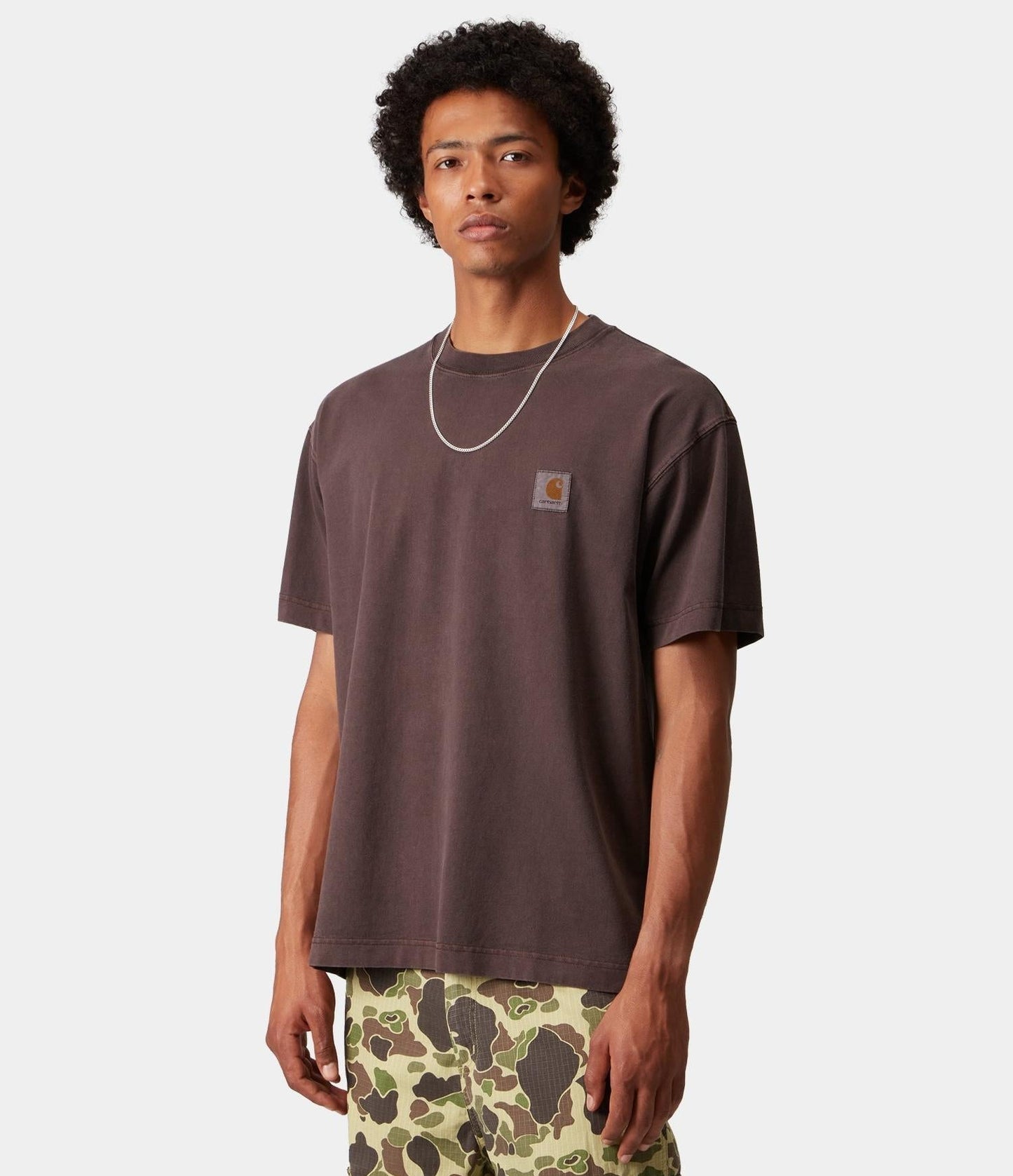 Carhartt WIP Vista T-Shirt Palisander Garment Dyed