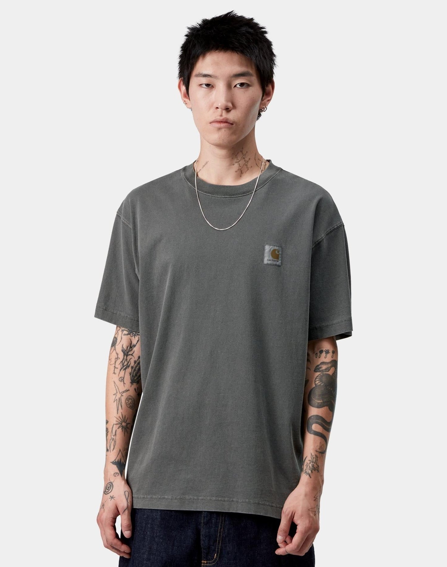 Carhartt WIP Vista T-Shirt Black Garment Dyed