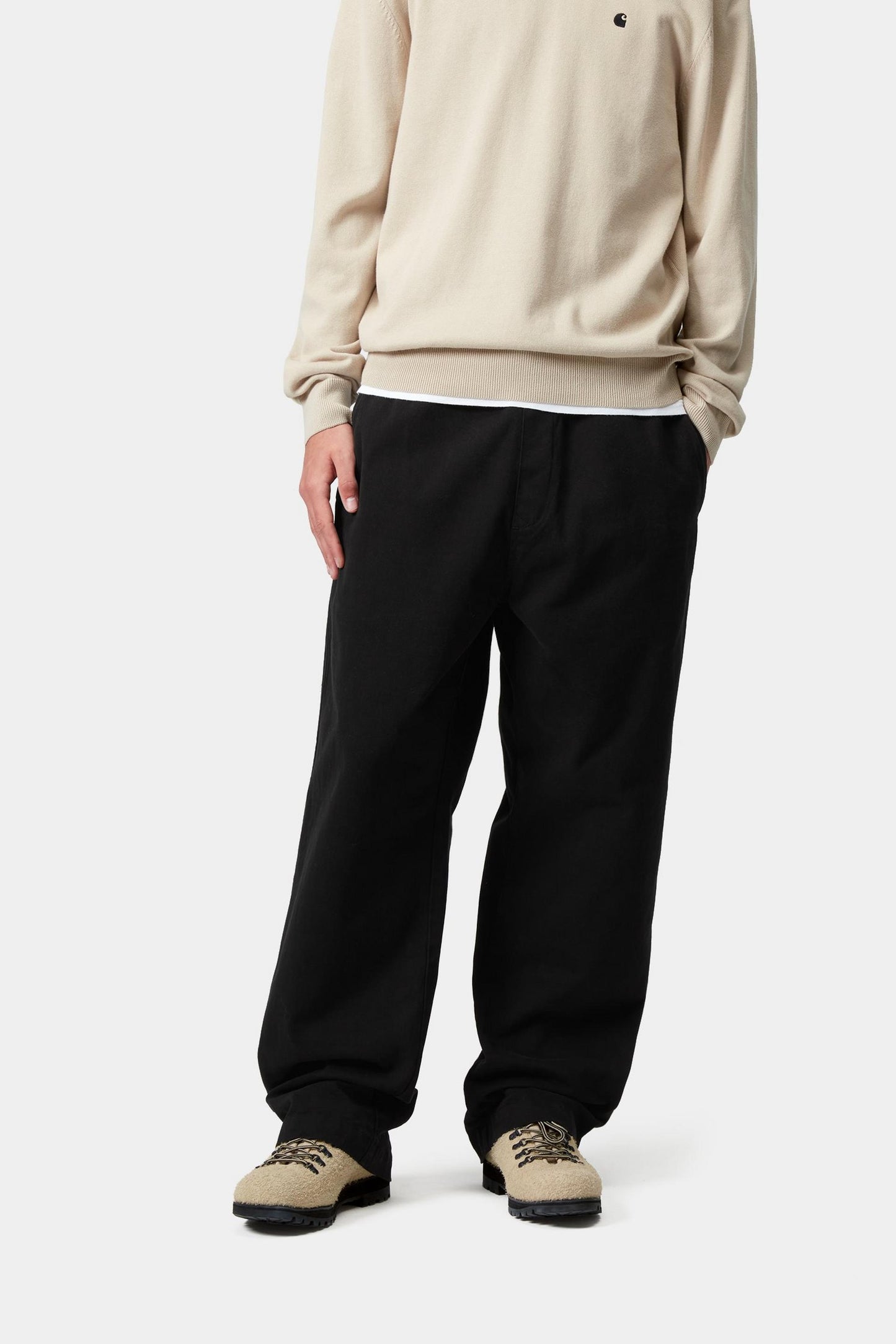 Carhartt WIP Floyde Pant Garment Dyed Black