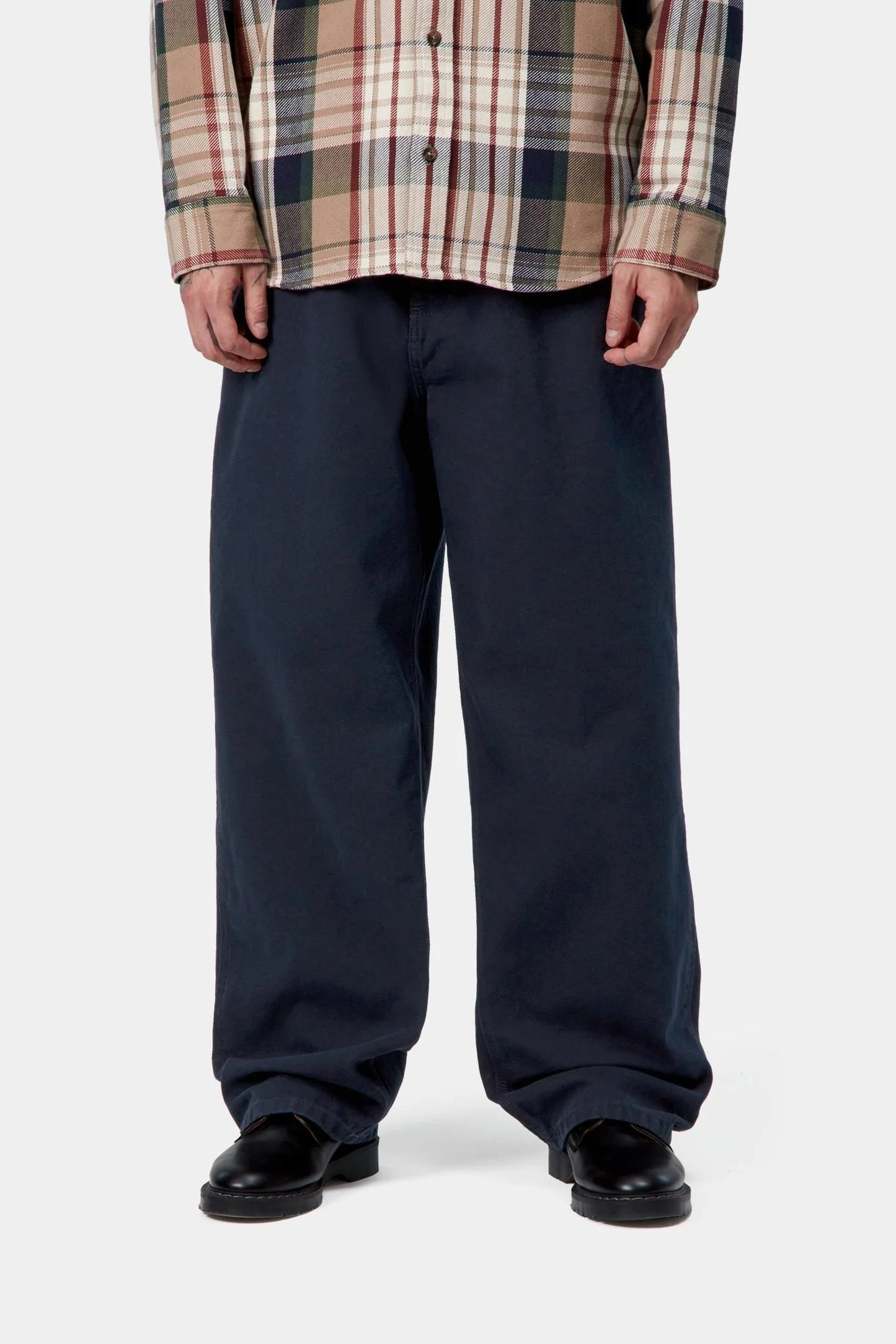 Carhartt WIP OG Single Knee Canvas Pant Deep Night Stone Washed