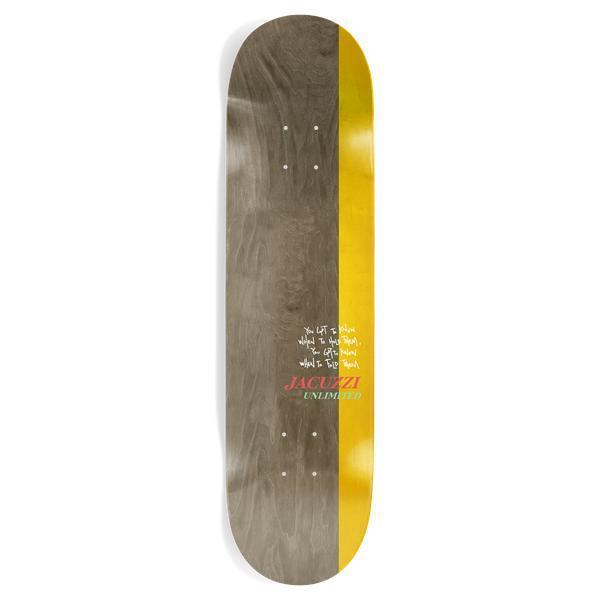 Jacuzzi Unlimited Skateboards Michael Pulizzi Know When To Hold Em EX7 Deck 8.375"-Black Sheep Skate Shop