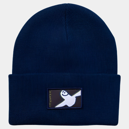 Krooked Eyes Burd Cuff Beanie Navy-Black Sheep Skate Shop