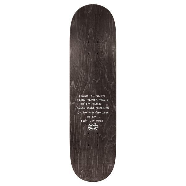 Krooked Skateboards Bobby Worrest Bigfoot Slick Bottom Twin Tail Deck 8.3"-Black Sheep Skate Shop