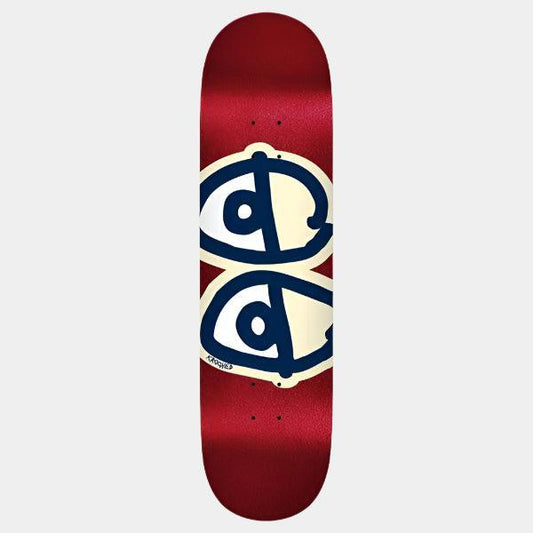 Krooked Skateboards Eyes Glitter Fleck True Fit Deck 8.25"-Black Sheep Skate Shop
