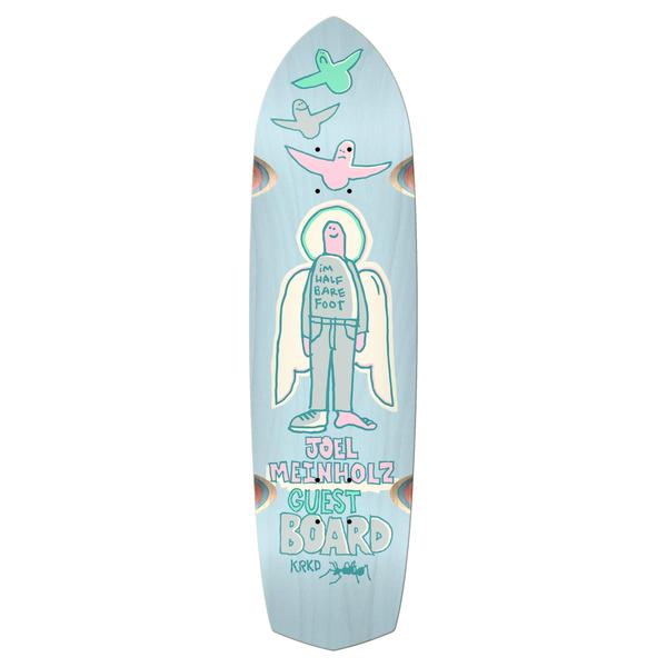 Krooked Skateboards Joel Meinholz Guest Pro Zig Zagger Deck 8.62"-Black Sheep Skate Shop
