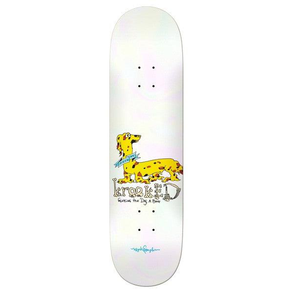 Krooked Skateboards Mark Gonzales Dachshund Deck 8.62"-Black Sheep Skate Shop