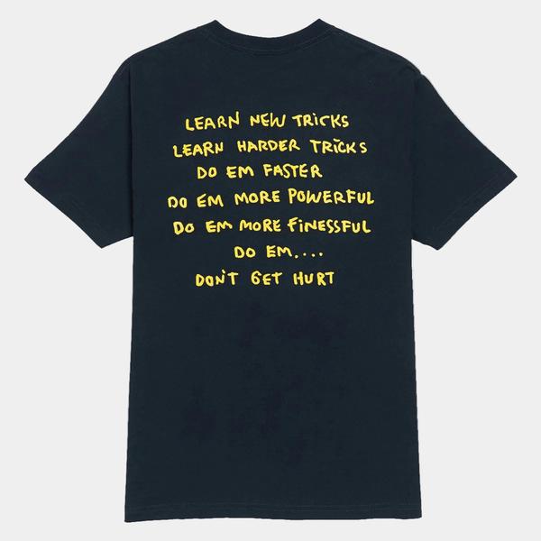Krooked Skateboards New Tricks T-Shirt Navy – Black Sheep Skate Shop