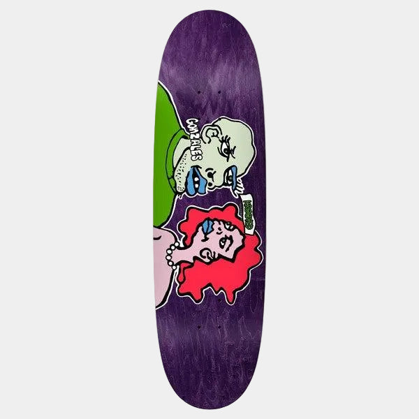 Krooked Skateboards Team Klassic Shaped Deck 9.1"-Black Sheep Skate Shop