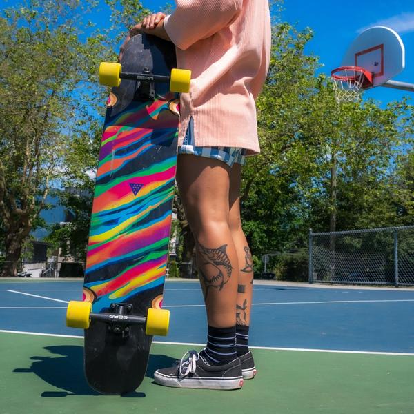 Landyachtz Tony Danza Spectrum Complete Longboard 8.5" x 39.9"-Black Sheep Skate Shop