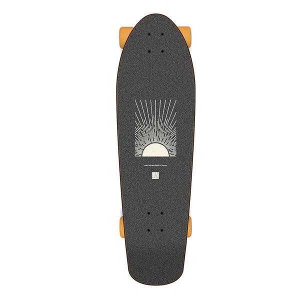 Long Island Dawn Kicktail Longboard Complete 9" x 31"-Black Sheep Skate Shop