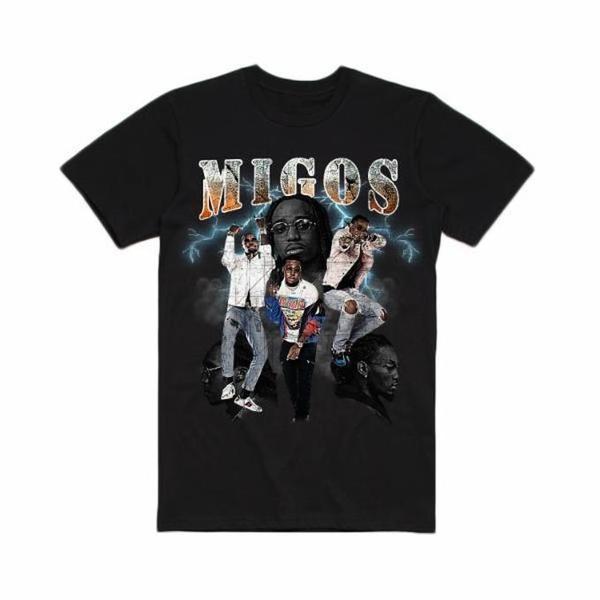 Loud Pack Migos Tee Black-Black Sheep Skate Shop