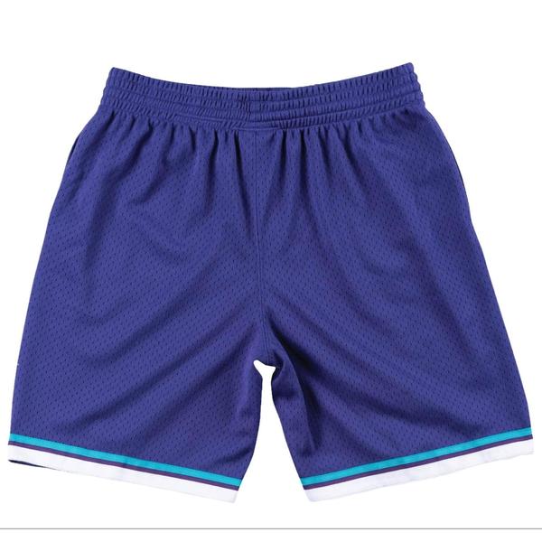 Mitchell & Ness Charlotte Hornets 1994-95 Authentic Swingman Alternate Shorts Purple-Black Sheep Skate Shop