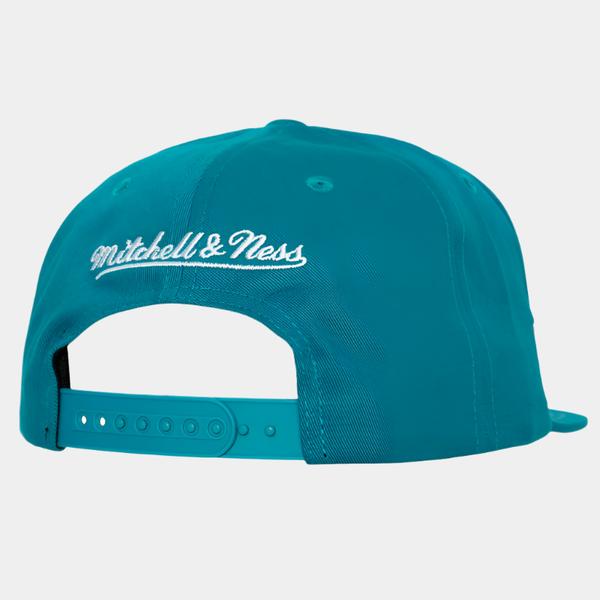 Mitchell & Ness Charlotte Hornets 90's Draft Day HWC Snapback Hat Teal-Black Sheep Skate Shop