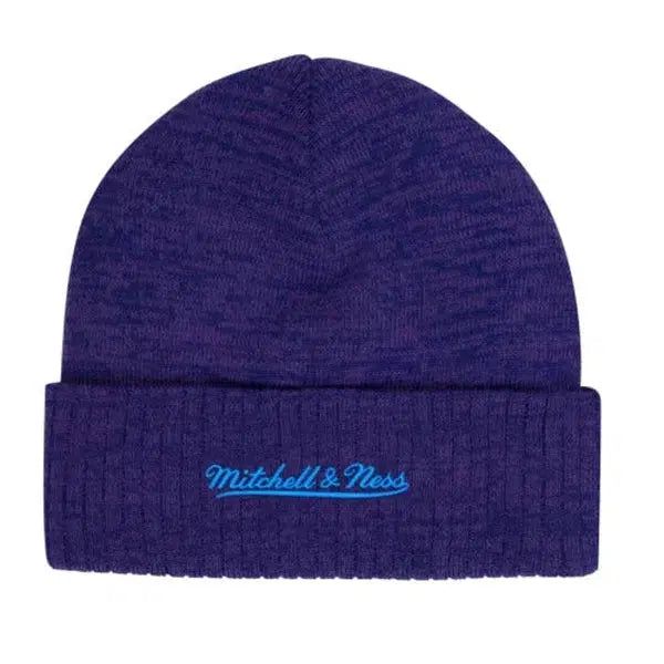 Mitchell & Ness Charlotte Hornets Fandom Knit HWC Beanie Purple-Black Sheep Skate Shop
