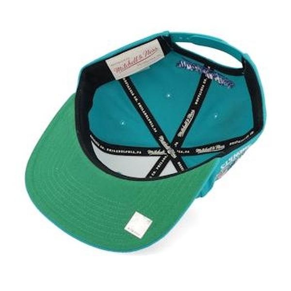Mitchell & Ness Charlotte Hornets Gshadow HWC Snapback Hat Teal-Black Sheep Skate Shop