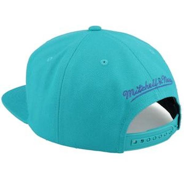 Mitchell & Ness Charlotte Hornets Gshadow HWC Snapback Hat Teal-Black Sheep Skate Shop