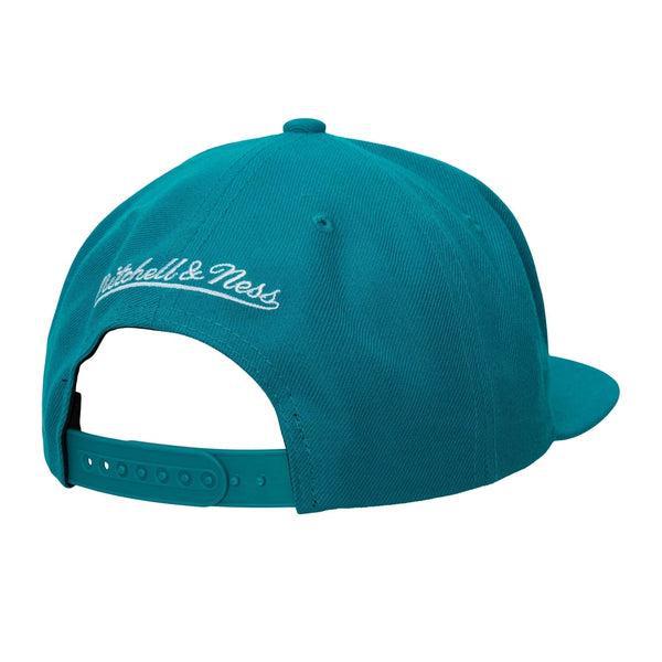 Mitchell & Ness Charlotte Hornets Team Ground 2.0 HWC Snapback Hat Teal-Black Sheep Skate Shop