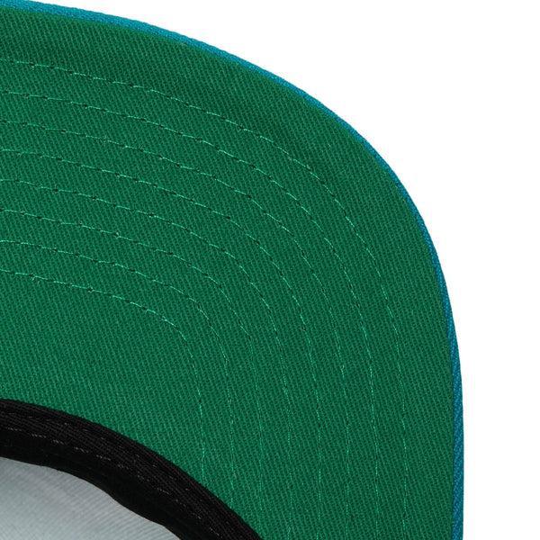 Mitchell & Ness Charlotte Hornets Team Ground 2.0 HWC Snapback Hat Teal-Black Sheep Skate Shop
