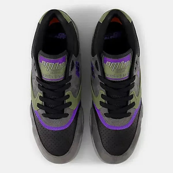 New Balance Numeric 770 NM770VWX Grey/Olive- Purple-Black Sheep Skate Shop