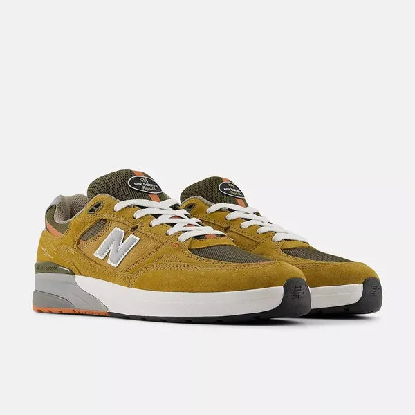New Balance Numeric Andrew Reynolds 933 NM933MNO Camel - Dark Brown-Black Sheep Skate Shop