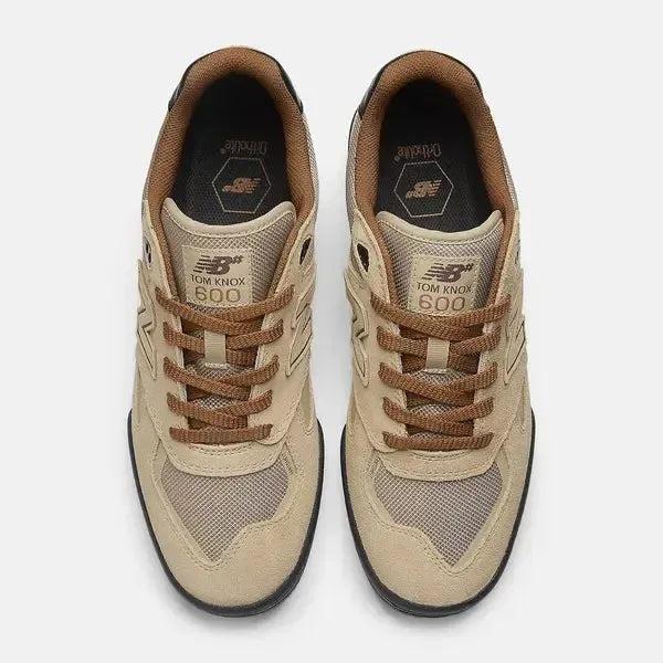 New Balance Numeric Tom Knox 600 NM600BNT Tan - Black-Black Sheep Skate Shop