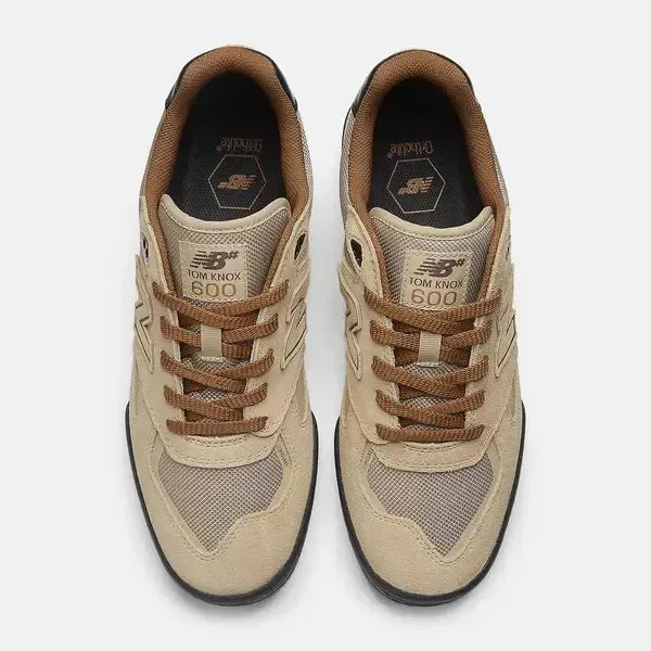 New Balance Numeric Tom Knox 600 NM600BNT Tan - Black-Black Sheep Skate Shop