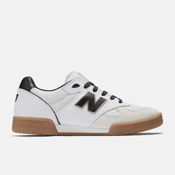 New Balance Numeric Tom Knox 600 NM600WTA White - Black-Black Sheep Skate Shop