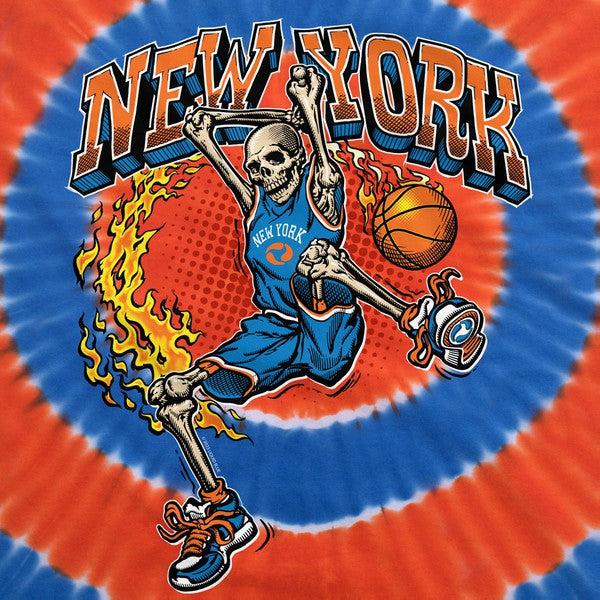 New York Slam Dunk T-Shirt Multi Tie Dye-Black Sheep Skate Shop