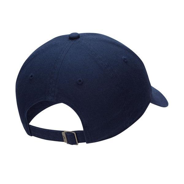 Nike Club Unstructured Futura Wash Cap Midnight Navy - White-Black Sheep Skate Shop