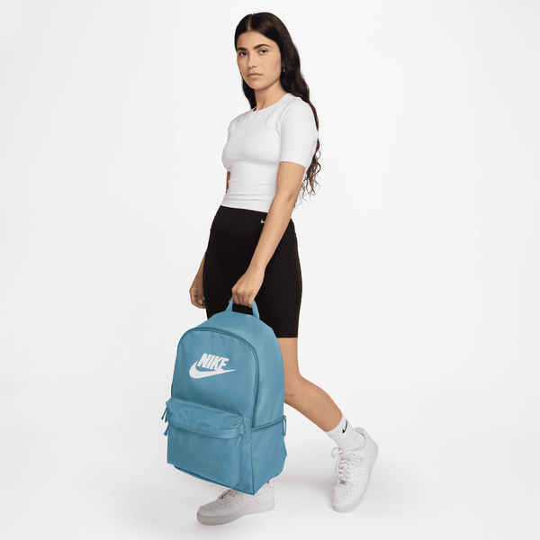 Nike Heritage 25L Backpack Smokey Blue - Summit White-Black Sheep Skate Shop