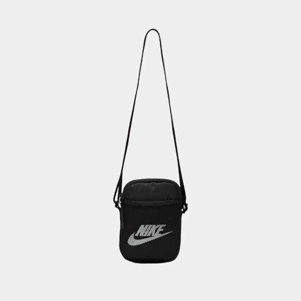 Nike Heritage Crossbody Shoulder Bag Black - Black - White-Black Sheep Skate Shop