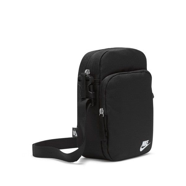 Nike Heritage Crossbody Shoulder Bag Black - White-Black Sheep Skate Shop