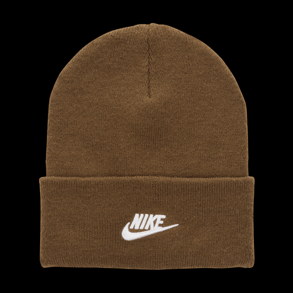 Nike Peak Futura Cuff Beanie Mosswood Brown - White-Black Sheep Skate Shop