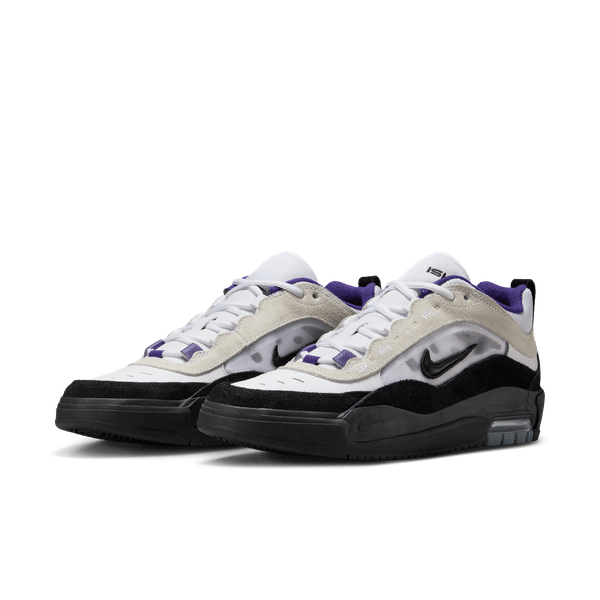Nike SB Air Max Ishod White - Black - Court Purple-Black Sheep Skate Shop