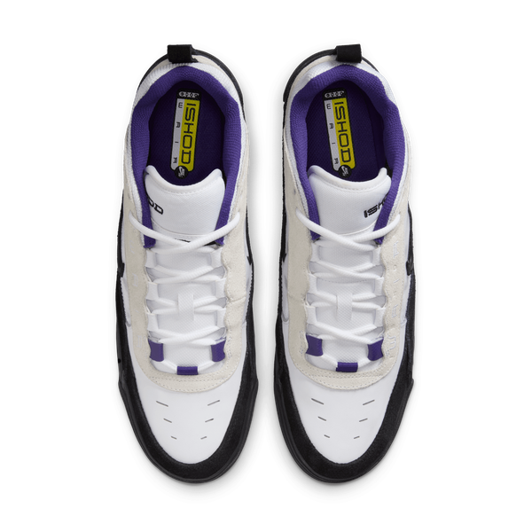 Nike SB Air Max Ishod White - Black - Court Purple-Black Sheep Skate Shop