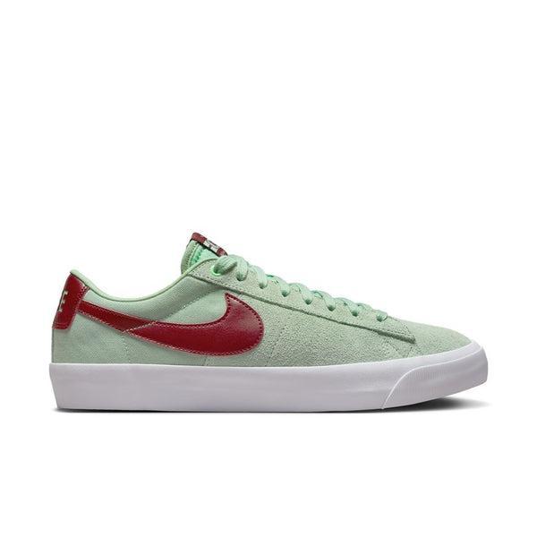 Nike SB Blazer Low PRO GT Enamel Green- Team Red-Black Sheep Skate Shop