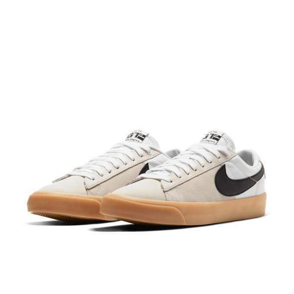Nike SB Blazer Low PRO GT White - Black - Gum-Black Sheep Skate Shop