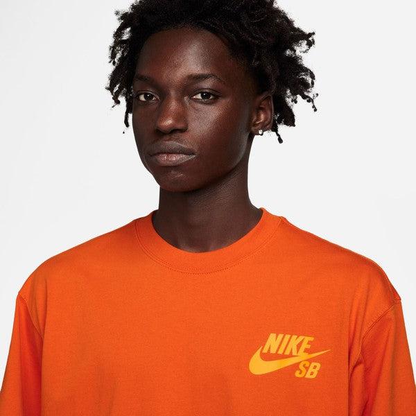 Nike SB Classic Logo Skate Tee Campfire Orange-Black Sheep Skate Shop