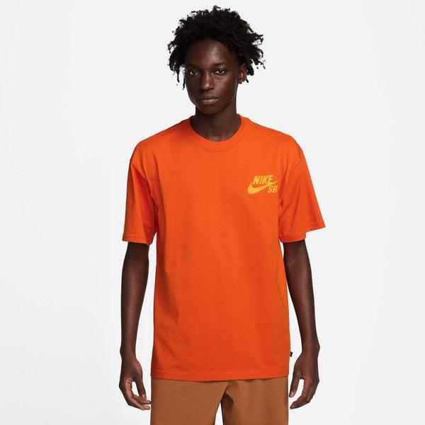 Nike SB Classic Logo Skate Tee Campfire Orange-Black Sheep Skate Shop