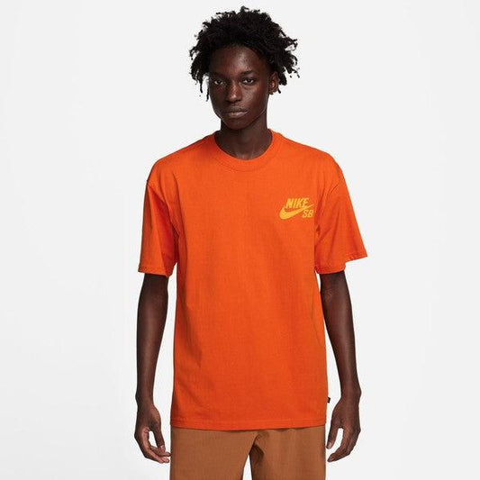 Nike SB Classic Logo Skate Tee Campfire Orange-Black Sheep Skate Shop
